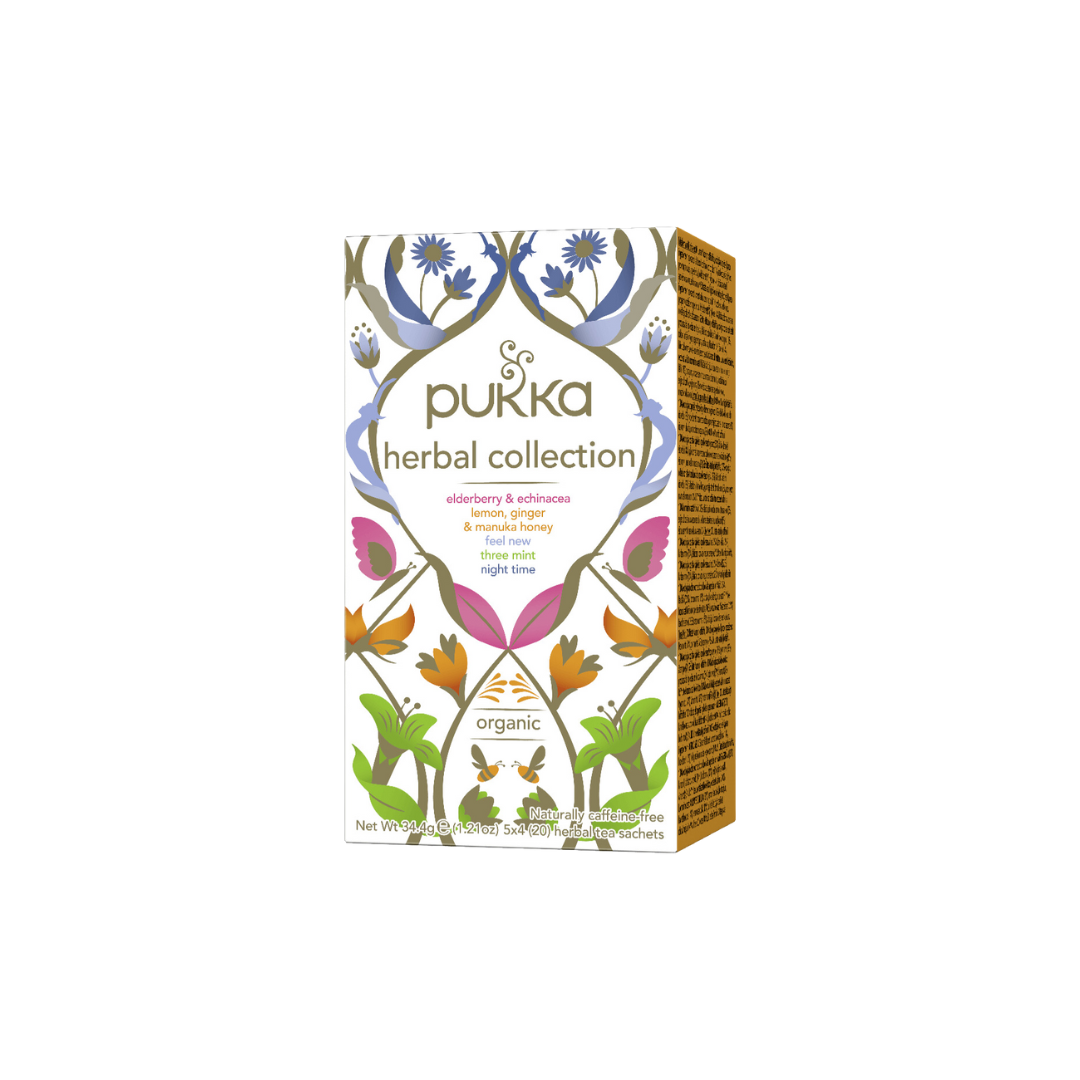 Pukka Herbal Collection 20 Assorted Herbal Tea Sachets 34.4g