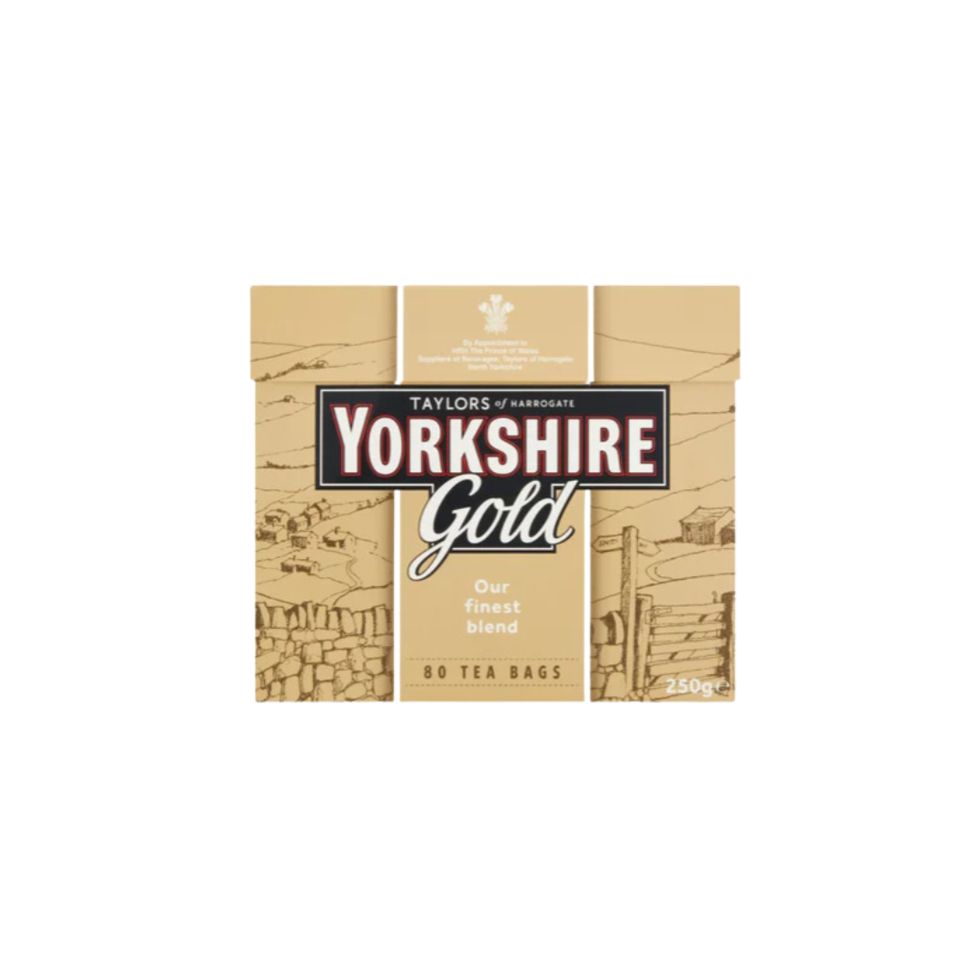 Taylors of Harrogate Yorkshire Gold 80 Tea Bags 250g – Manha Mini