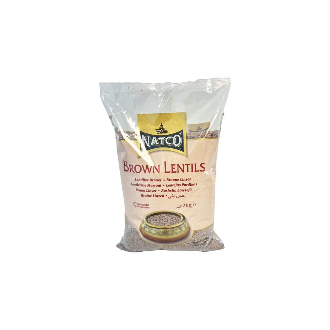 Natco Brown Lentils 2kg