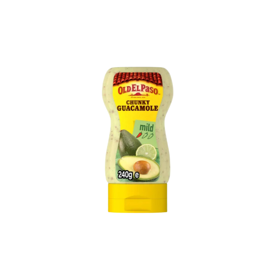 Old El Paso Squeezy Chunky Guacamole 240G