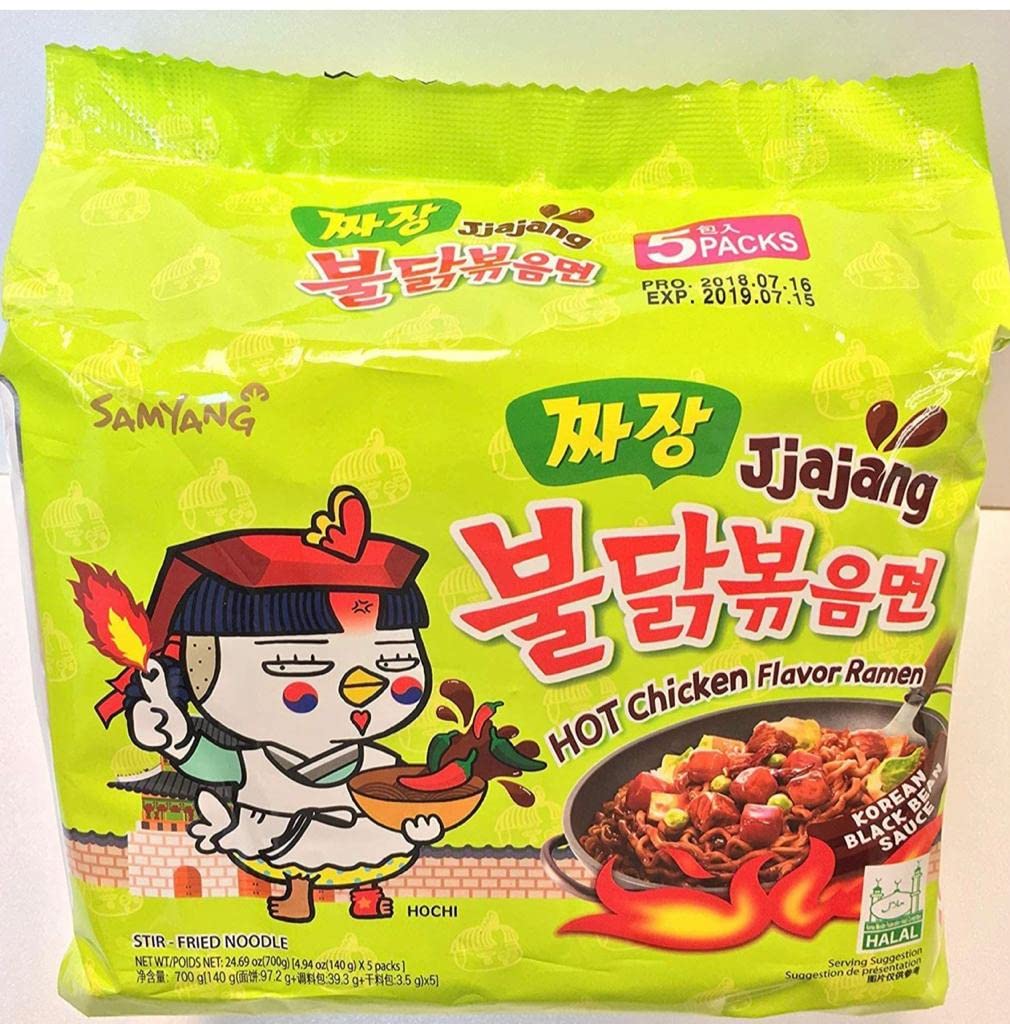 Buldak Black Bean (Jjajang) Hot Chicken Ramen
