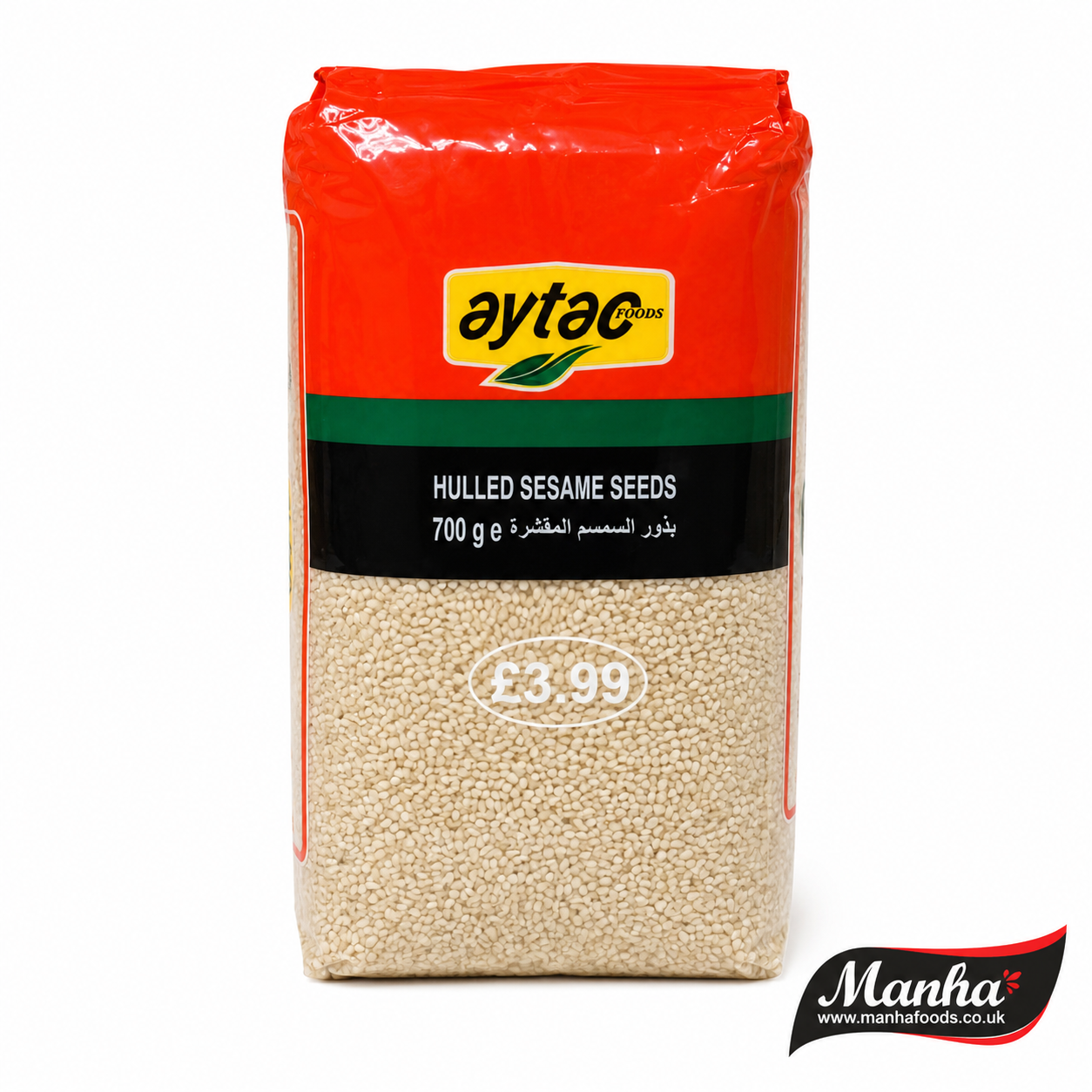 Aytac Hulled Sesame Seeds 700g | Premium White Sesame Seeds