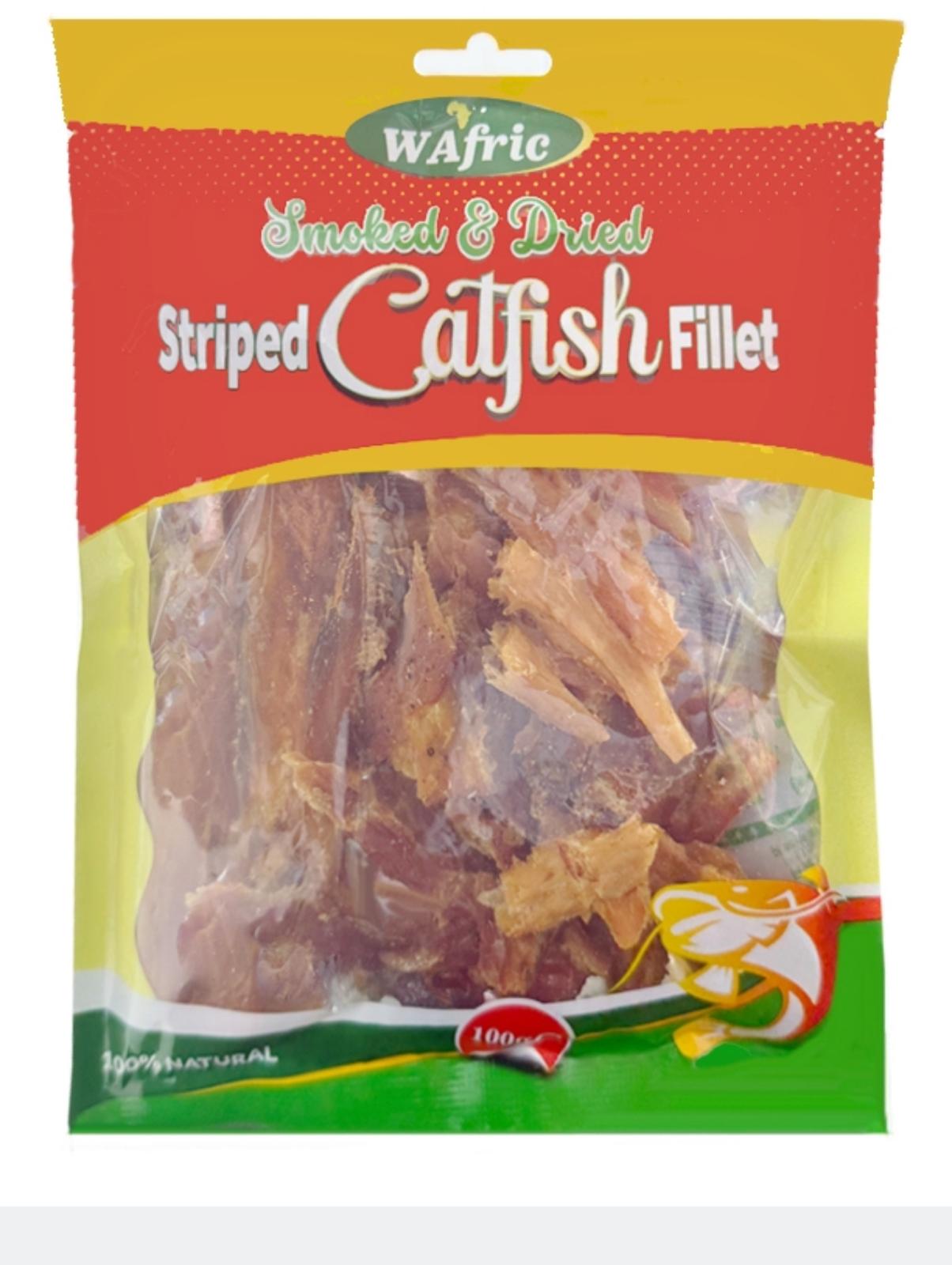 Smoked & Dried Striped Catfish Fillet – 100% Natural, 100g