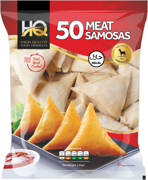 Meat Samosa (50 pieces)