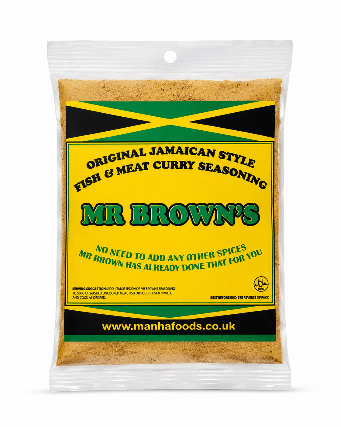 Mr Brown's Original Jamaican Style Fish & Meat Curry Seasoning
