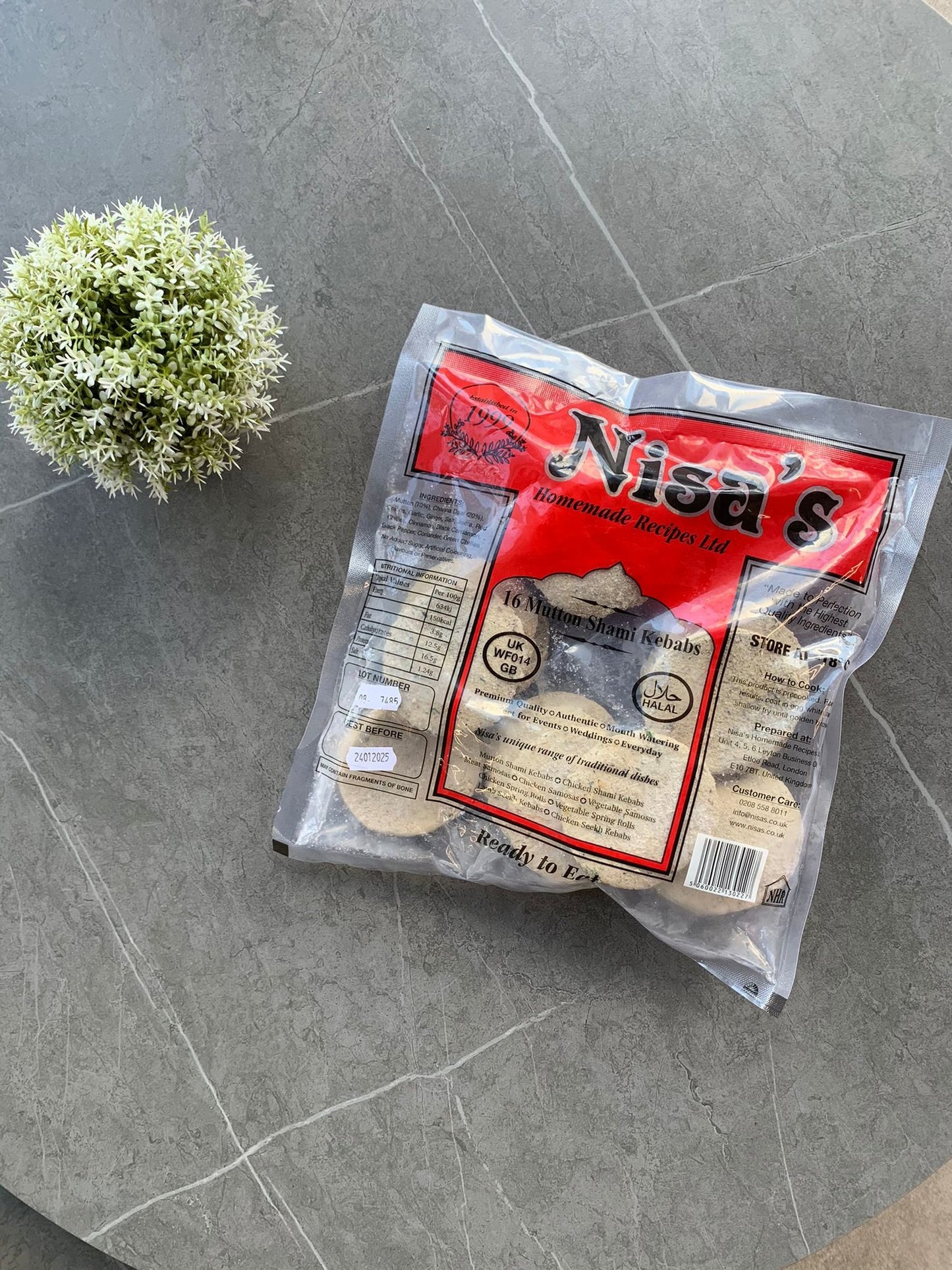 Mutton Shami Kebabs (16 pieces)