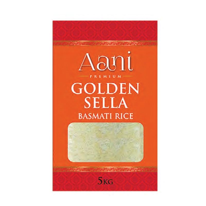 Aani Golden Sella Basmati Rice 5KG
