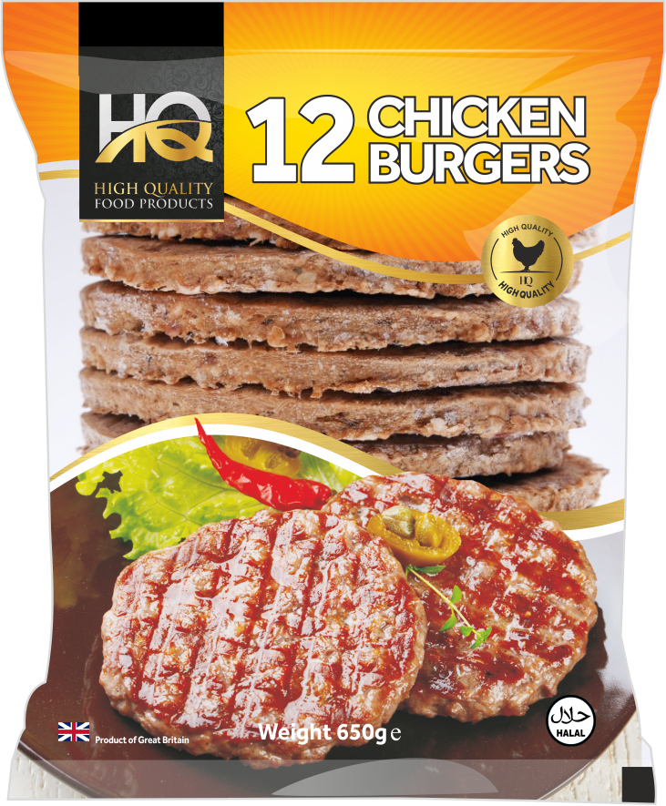 Chicken Burger (12 pieces)