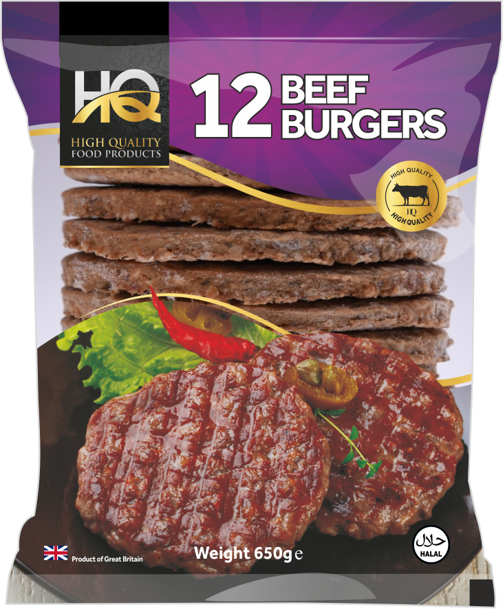 Beef Burger (12 pieces)