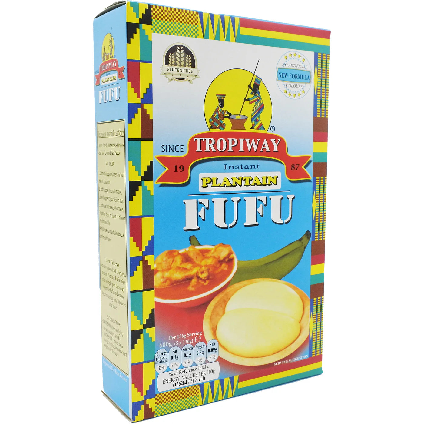 Tropiway Plantain Fufu Flour 680g