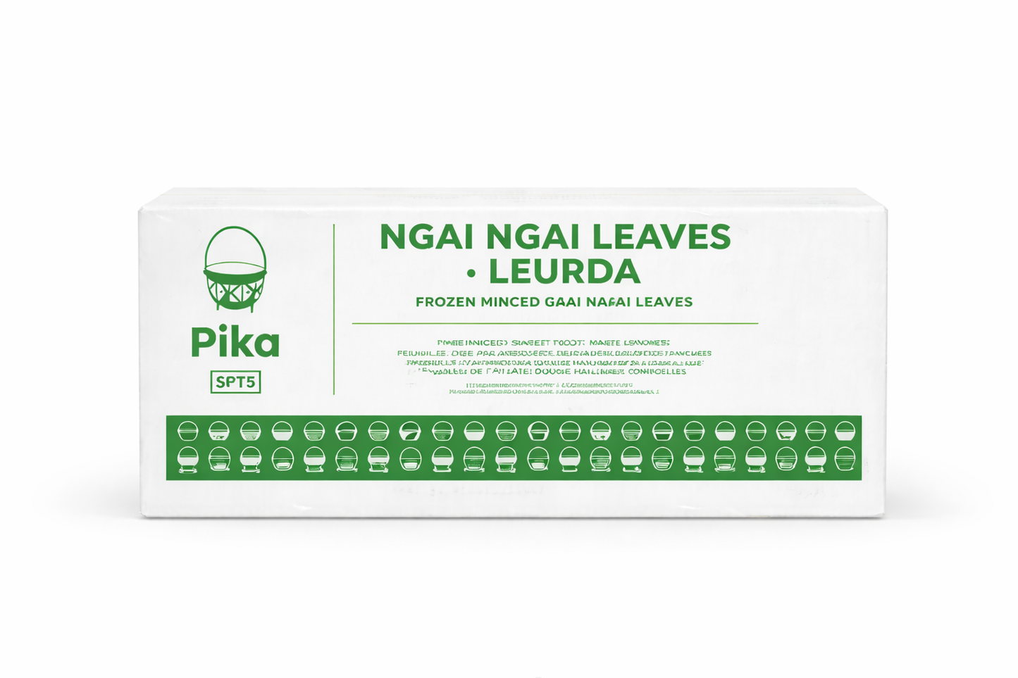 Frozen Ngai-Ngai (Bissap Leaves) – Chopped African Greens