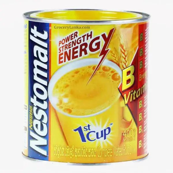 NESTOMALT Power Strength Energy Drink 400g Tin Malted Milk Powder