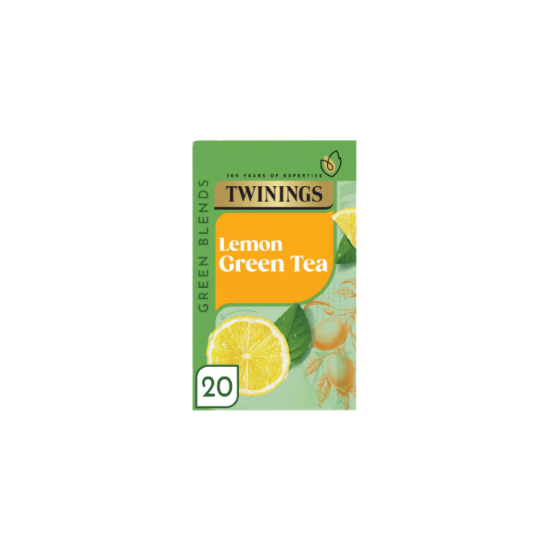Twinings Lemon Green Tea 20 Tea Bags 40g