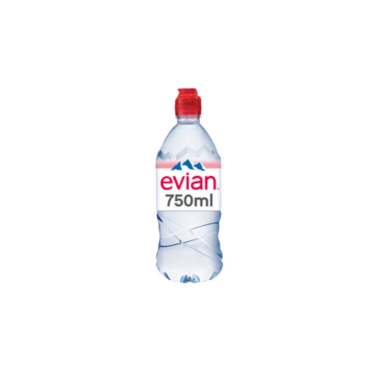 Evian Still Natural Mineral Water 750ml