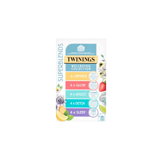 Twinings Superblends Wellbeing Collection 20 Tea Bags 37g