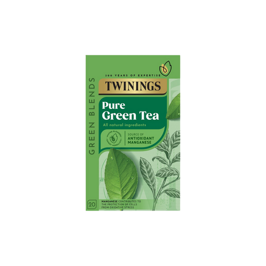 Twinings Pure Green Tea 20 Single Tea Bags 50g