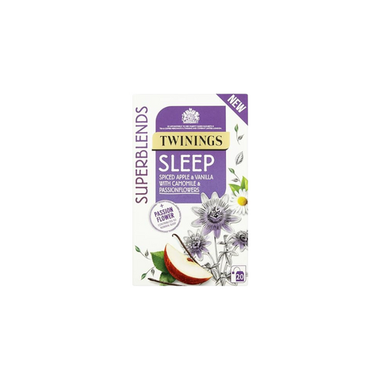 Twinings 20 Superblends Sleep Spiced Apple & Vanilla with Camomile & Passionflowers 30g
