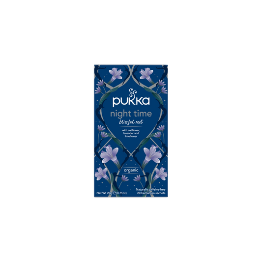 Pukka Organic Night Time 20 Herbal Tea Sachets 20g