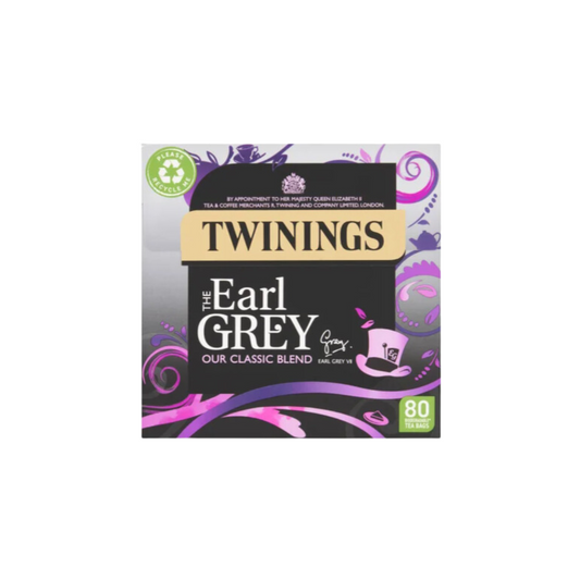 Twinings The Earl Grey 80 Plant-Based Tea Bags 200g