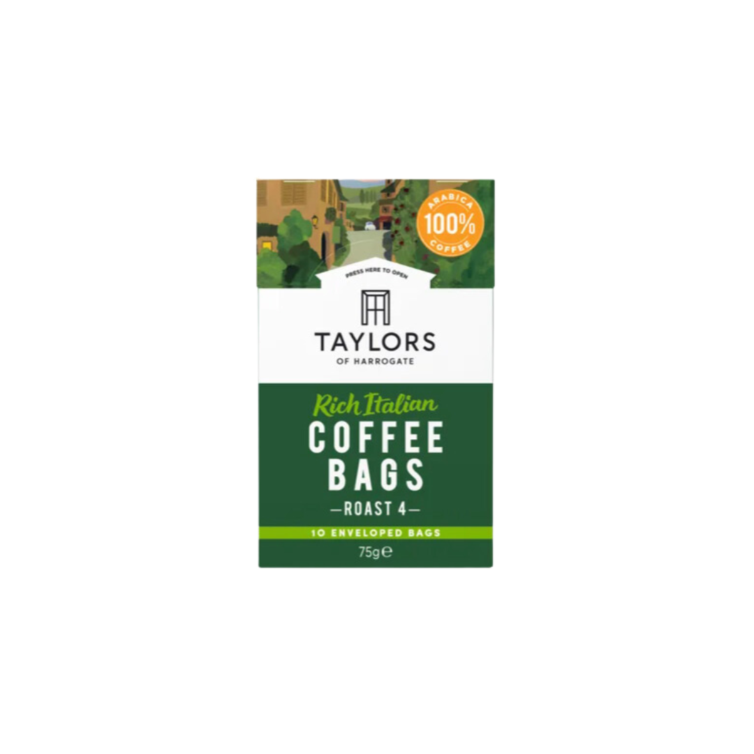 Taylors Of Harrogate Rich Italian Coffee Bags 10s 70G