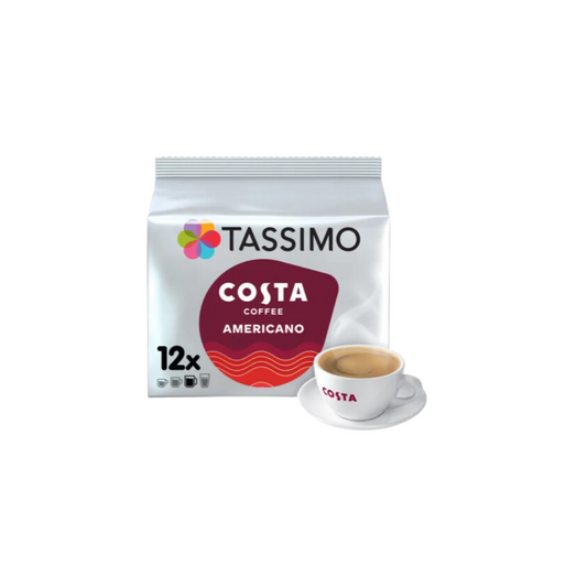 Tassimo Costa Americano Coffee Pods x12