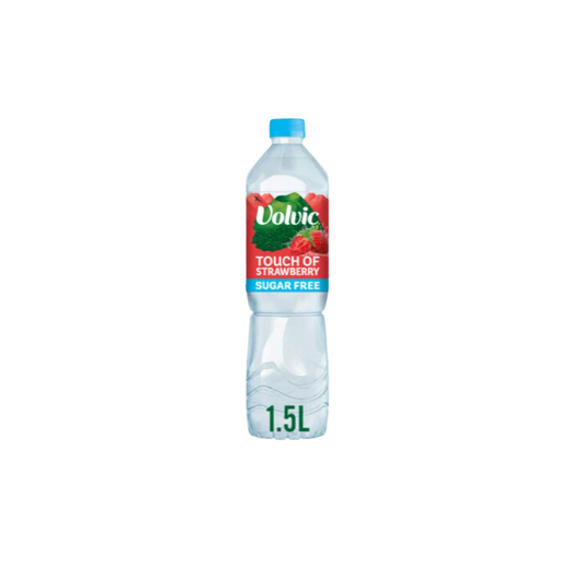 Volvic Touch of Fruit Sugar Free Strawberry Natural Flavoured Water 1.5L