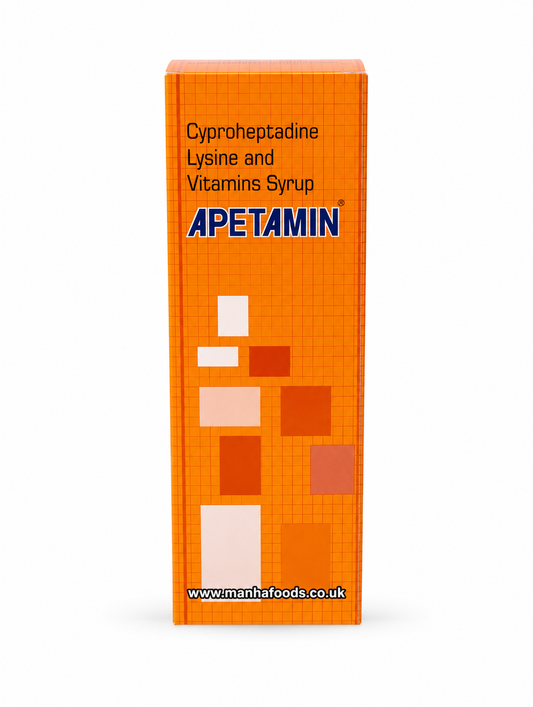 Apetamin Cyproheptadine Lysine & Vitamins Syrup