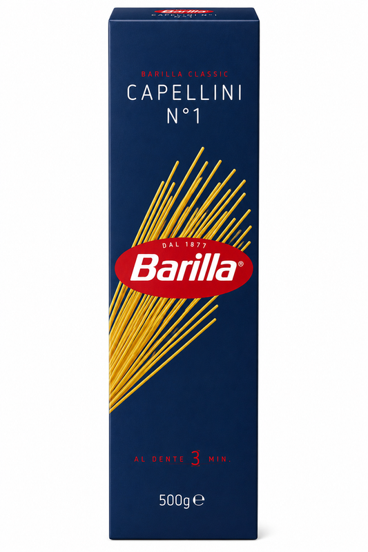 Barilla Capellini No.1 Pasta 500g – Premium Italian Thin Spaghetti