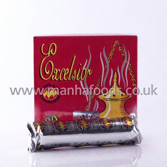 Excelsior Oud Charcoal Tablets - Box of 80 pcs