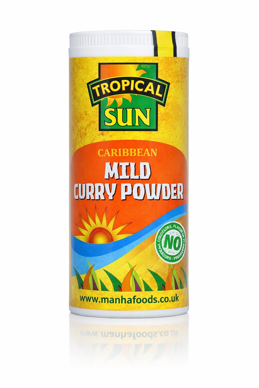 Tropical Sun Caribbean Mild Curry Powder Seasoning 100g