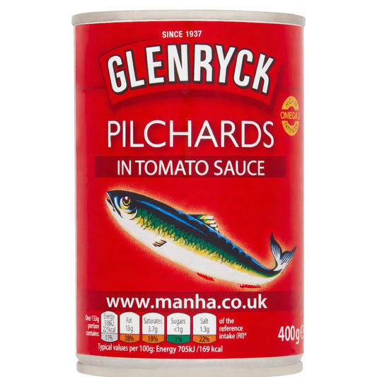 Glenryck Pilchards in Tomato Sauce 425g