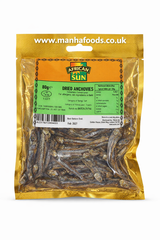 Dried Anchovies (80g)