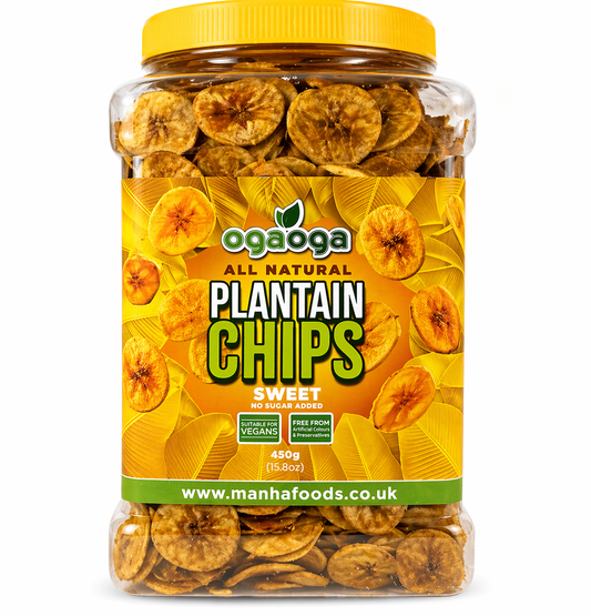 OgaOga Sweet Plantain Chips 450g