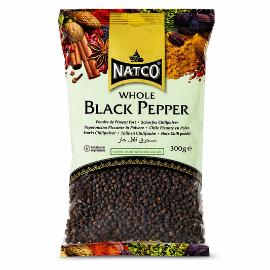 Natco Whole Black Pepper 300g