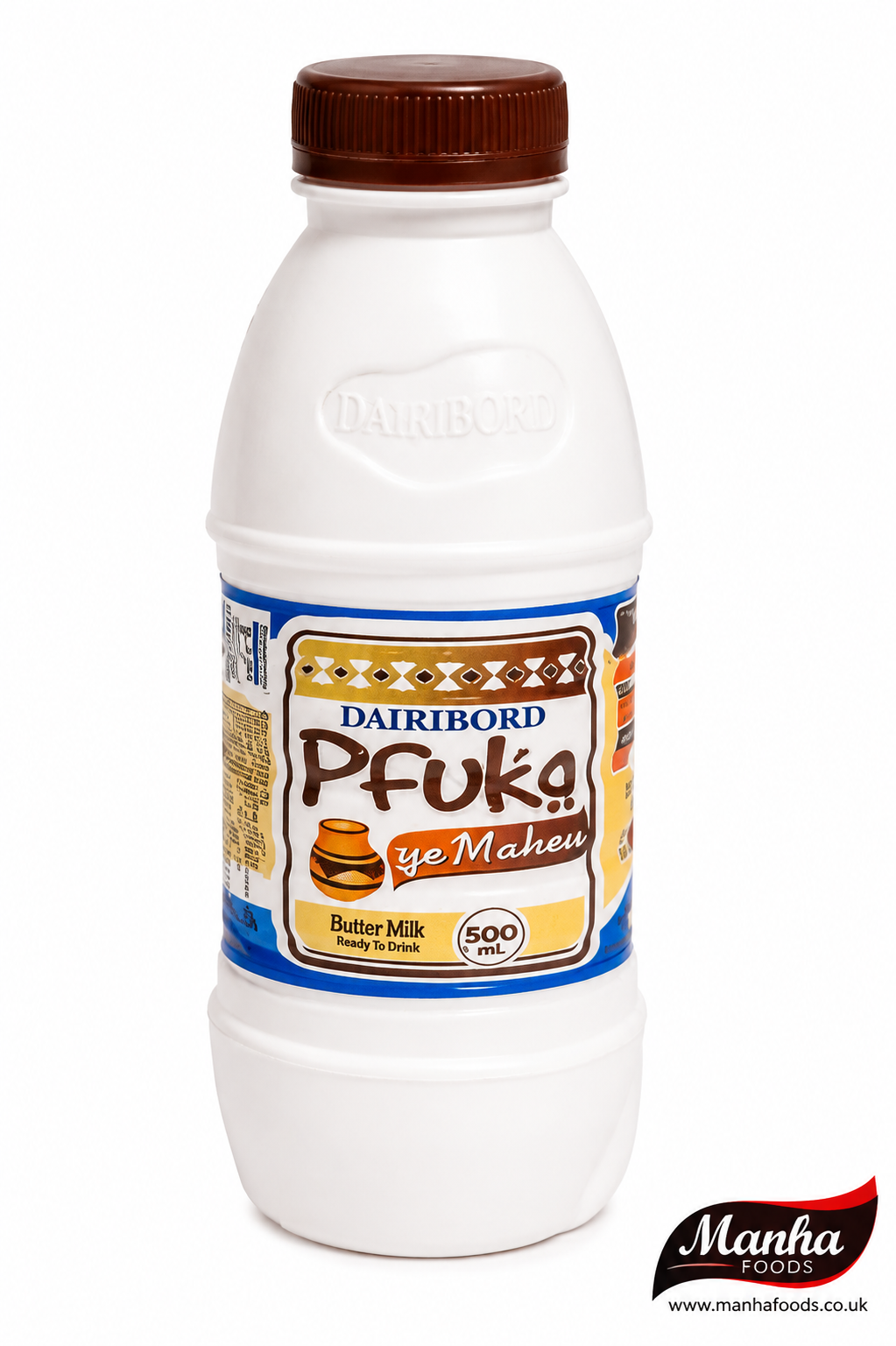 Dairibord Pfuko Ye Maheu Buttermilk Drink 500ml | Ready to Drink