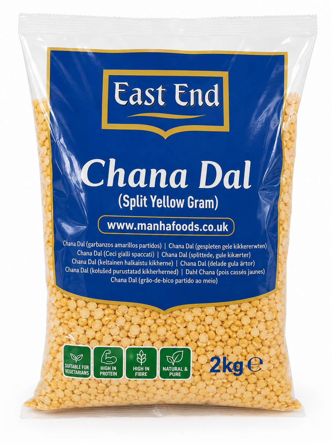 East End Chana Dal (Split Yellow Gram) 2kg