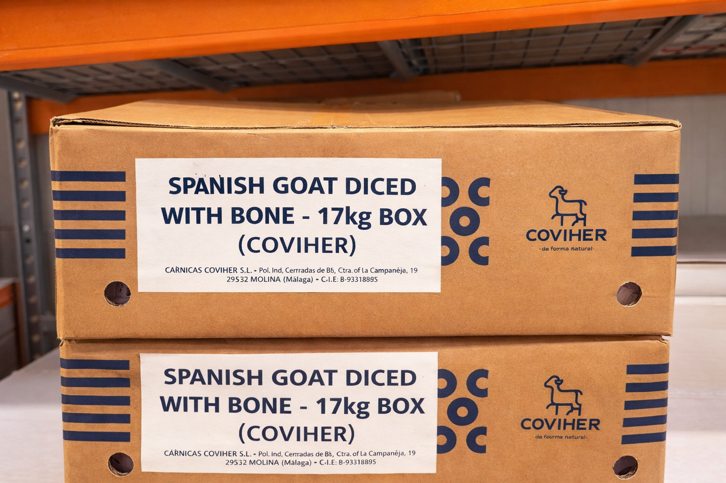Spanish Goat Diced with Bone – Frozen Goat Meat | Coviher