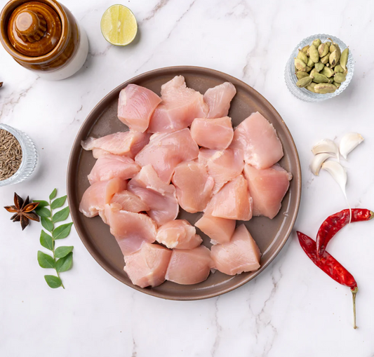 Chicken Breast Cubes (Medium Curry Cut)