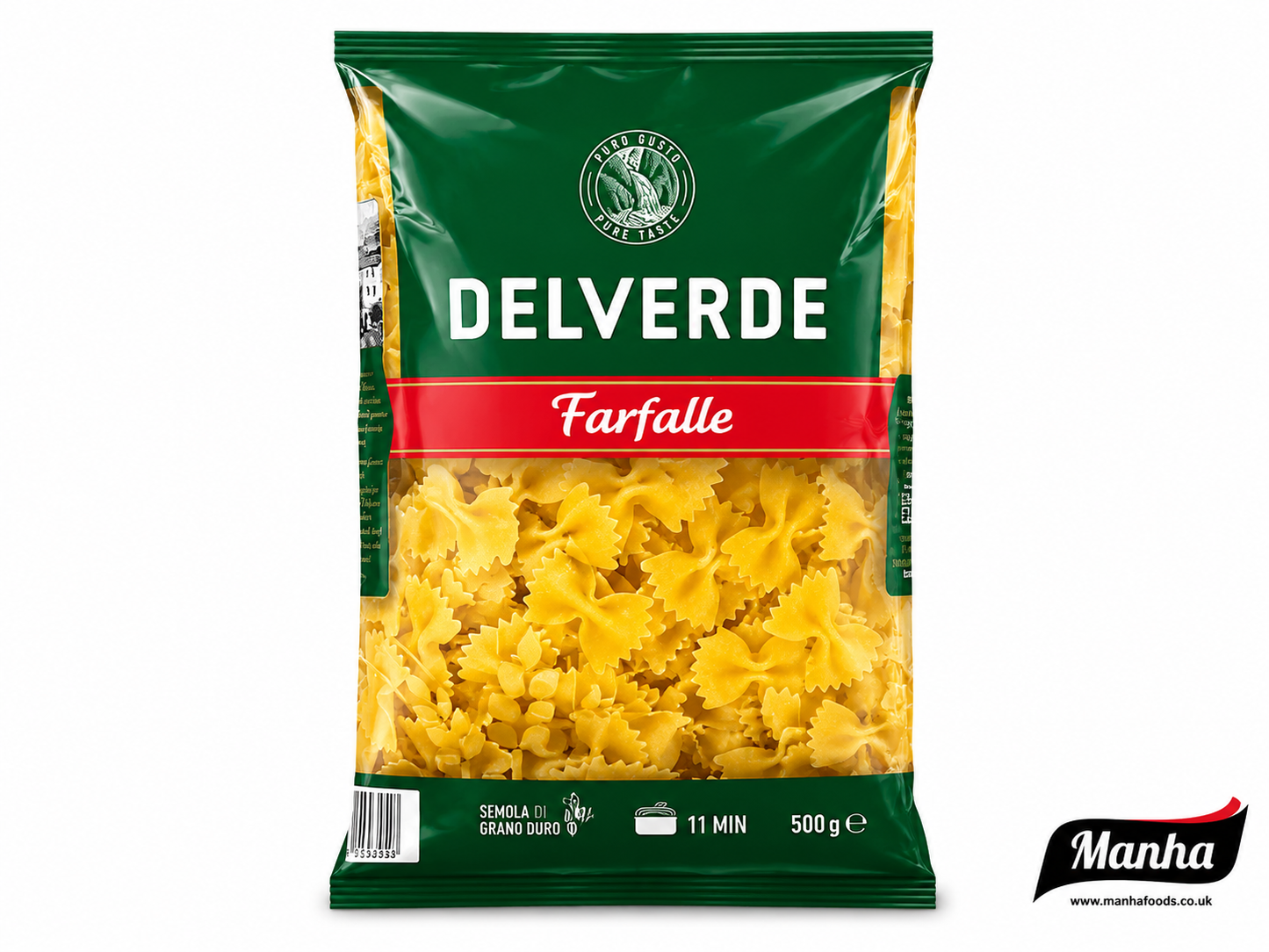 Delverde Farfalle Pasta 500g – Premium Italian Bow Tie Pasta