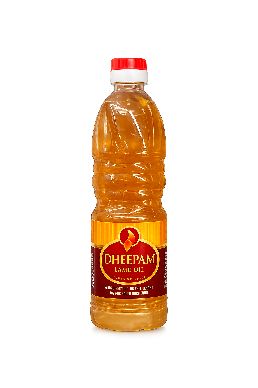 Dheepam Lamp Oil 500ml | Premium Blended Lamp Oil for Traditional Oil Lamps | Manha Foods UK