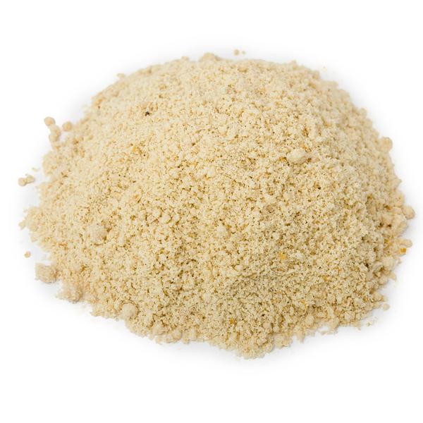 Ground egusi melon seeds for Nigerian Egusi soup

