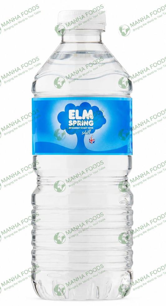 Elm Spring Still Natural Mineral Water 24 x 500ml | Bottled Drinking Water