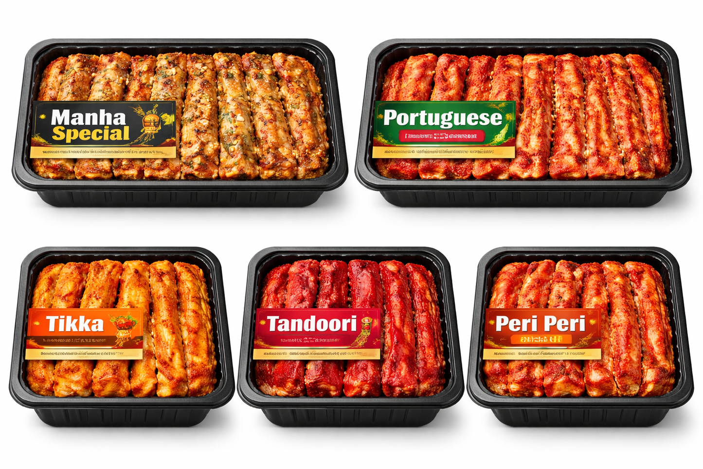Marinated Lamb Ribs – 5 Banging Flavours | Oven Ready & Air Fryer Ready