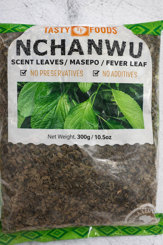 Organic Scent Leaves – Authentic Nigerian Herb for Soups & Stews (Frozen)