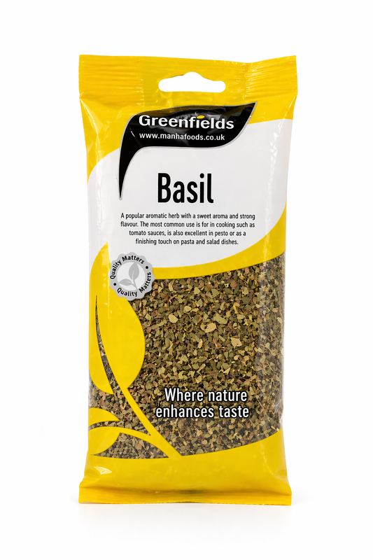 Greenfields Dried Basil Leaves (50g)