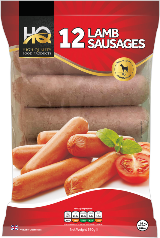 Lamb Sausages (12 pieces)