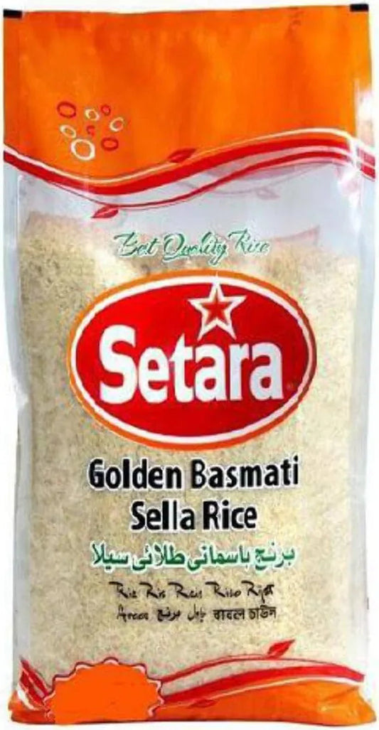 Setara Golden Sella Basmati Rice 10kg