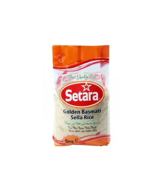 Setara Golden Sella Basmati Rice 5kg