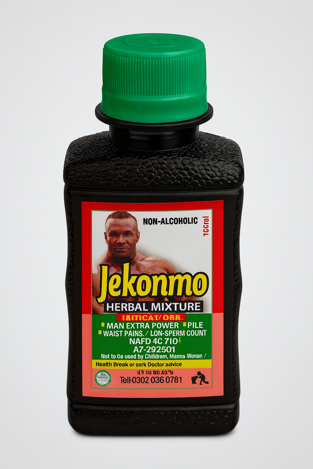 JEKONMO Non-Alcoholic Herbal Mixture – 100ml | Natural Strength & Vitality Tonic