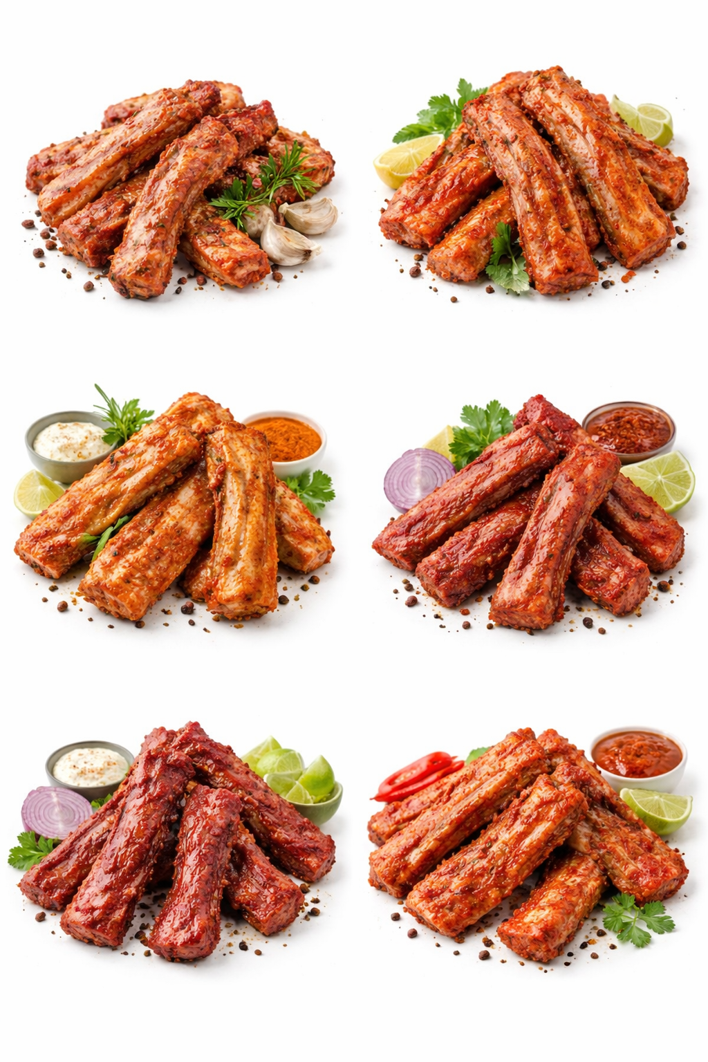 Marinated Lamb Ribs – 5 Banging Flavours | Oven Ready & Air Fryer Ready